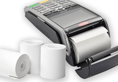 20 Rouleaux papier thermique - TPE Ingenico / Verifone